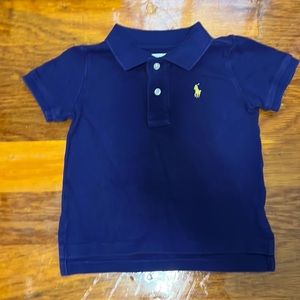 Ralph Lauren Polo in blue sapphire and yellow